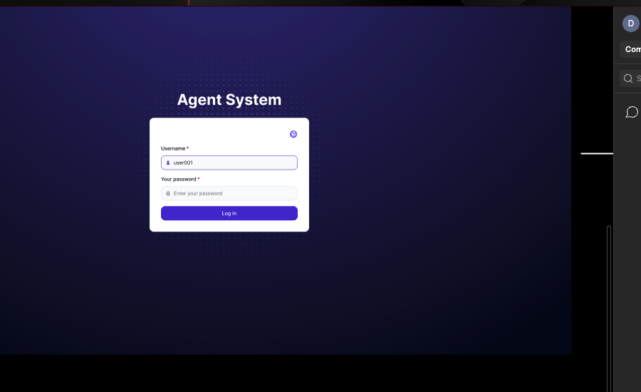 Login - 1.2 用户名已填写